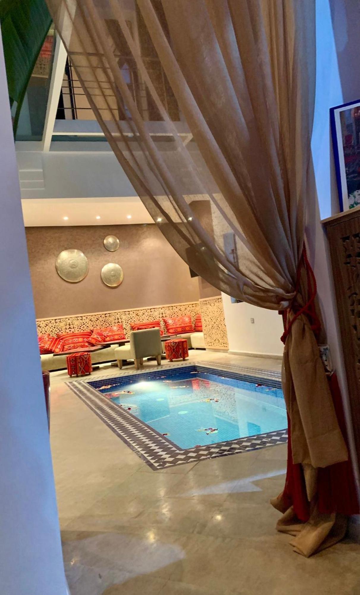 Riad Le Patio Romantique Marrakesh Exterior foto