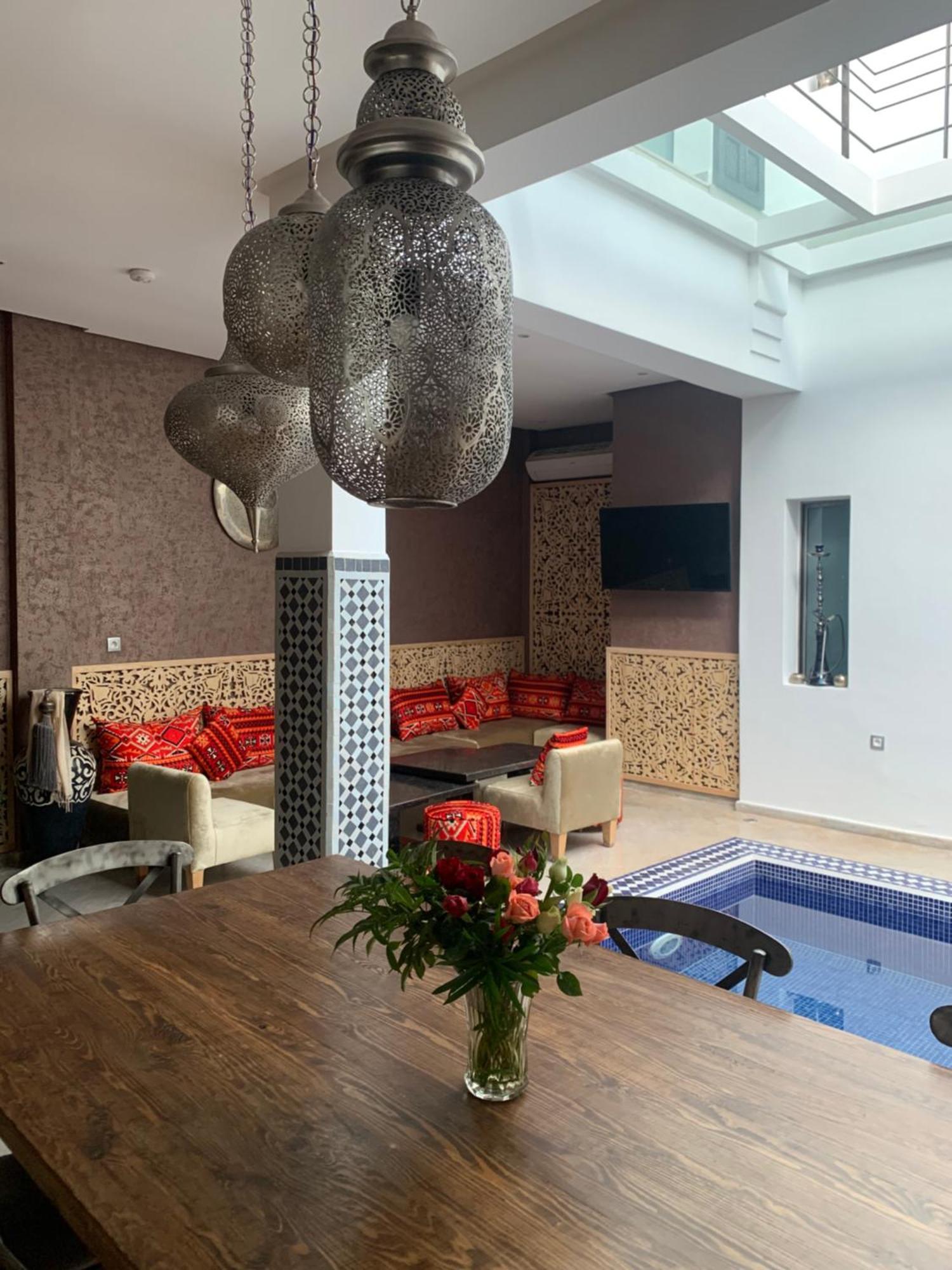 Riad Le Patio Romantique Marrakesh Exterior foto