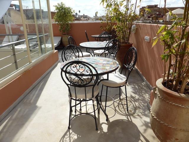Riad Le Patio Romantique Marrakesh Exterior foto